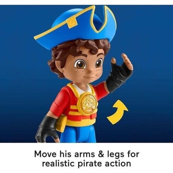 Fisher-Price Nickelodeon Santiago of the Seas Light-up Talking Santiago Figure - Picture 6 of 6